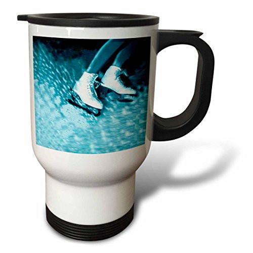 3dRose White Duck Travel Mug, 14-Ounce