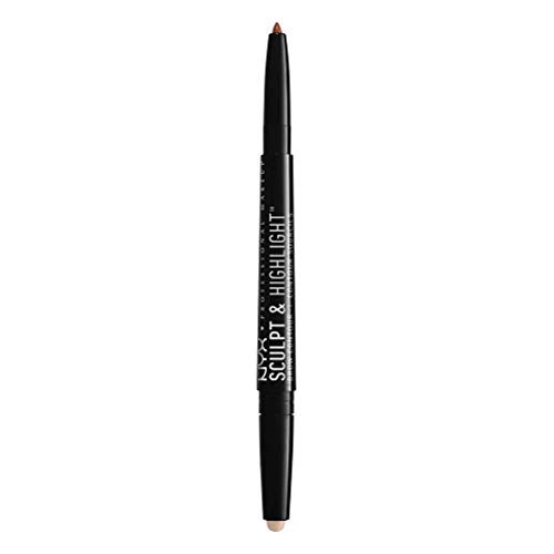 NYX PROFESSIONAL MAKEUP Sculpt   Highlight Brow Contour Eyebrow Pencil Auburn Soft Pink