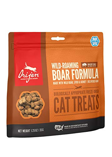 Orijen Wild-Roaming Boar Freeze-Dried Cat Treats  Biologically Appropriate  1_25oz