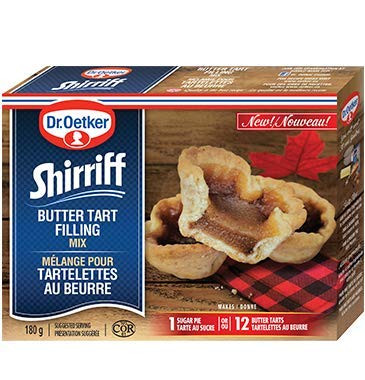 Dr_Oetker Shirriff Butter Tart Filling Mix 180g6_3oz Box