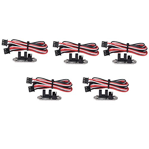 BIQU Optical Endstop with 1M Photoelectric Light Control Optical Limit Switch for 3D Printer Pack of 5pcs