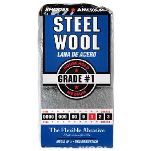 HOMAX PRODUCTS 10121111 Number 1 Steel Wool Pad 12-Pack