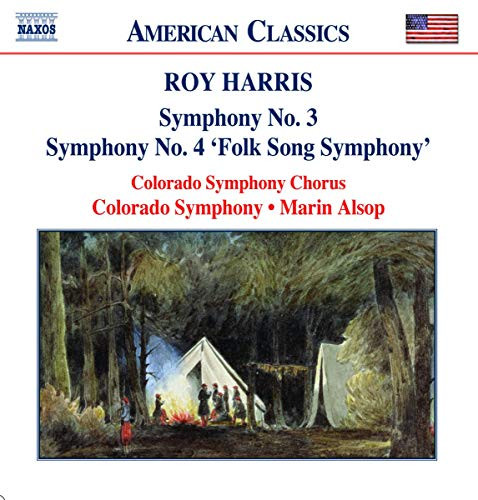 Harris Symphony No_ 3  Symphony No_ 4 Folk Song Symphony American Classics
