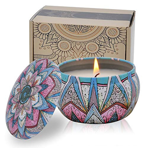 Onlyhome Scented Candles Gift Green Tea Soy Wax Tin Candles Natural Fragrance Candles for Stress Relief and Aromatherapy Candles 4_4 OZ Onlyhome Scented Candles Gift Green Tea Soy Wax Tin Candles Natural Fragrance Candles for Stress Relief and Aromatherapy Candles 4_4 OZ