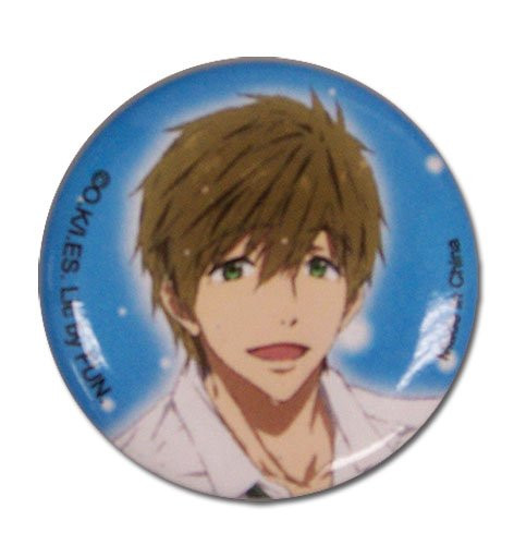 Great Eastern Entertainment Free! 2 Makoto Button, 1.25"