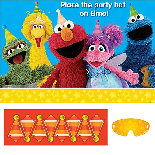 Sesame Street Stars' Party Game Poster (1ct)