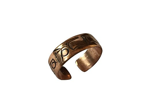 Tibetan Om Mani Padme Hum Healing Ring Copper