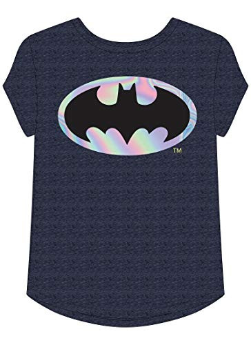 Jumping Beans Toddler Girls 2T-5T DC Comics Batman Graphic Tee 3T Peacoat Navy