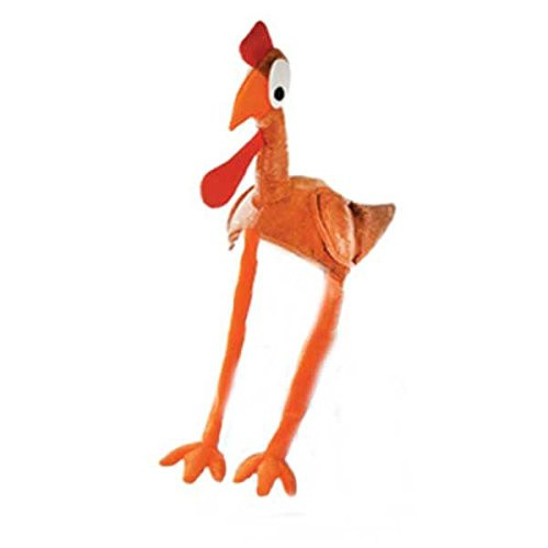 Shatchi Turkey Gobbler Hat Cap Long Legs Christmas Hat Fancy Dress Party Costume Xmas