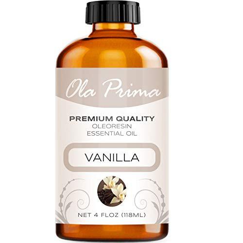 Ola Prima 4oz - Premium Quality Vanilla Essential Oil 4 Ounce Bottle Therapeutic Grade Vanilla Oil Ola Prima 4oz - Premium Quality Vanilla Essential Oil 4 Ounce Bottle Therapeutic Grade Vanilla Oil