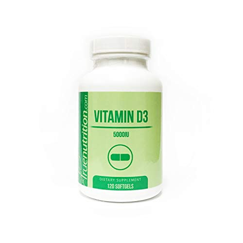 Vitamin D3 5000IU Softgels 120 Softgels