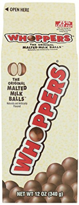 WHOPPERS Malted Milk Balls 12 Ounce WHOPPERS Malted Milk Balls 12 Ounce