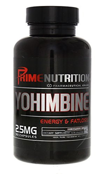 Prime Nutrition Yohimbine Capsules 90 Count Prime Nutrition Yohimbine Capsules 90 Count