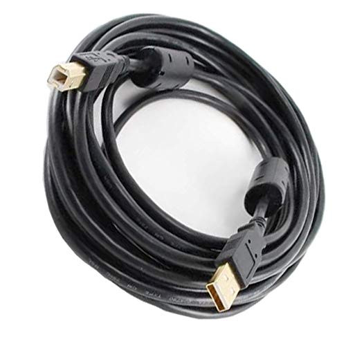 USB Printer Cable6FT Printer Cable USB 2_0 Type A Male to B Male Scanner Cord Printer Cord High Speed Compatible for Scanner Server cameraequipment?