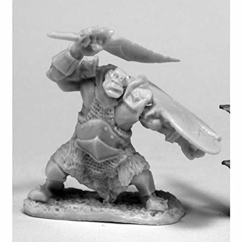 Reaper Miniatures 77432 Orc Slicer, Bones Miniature