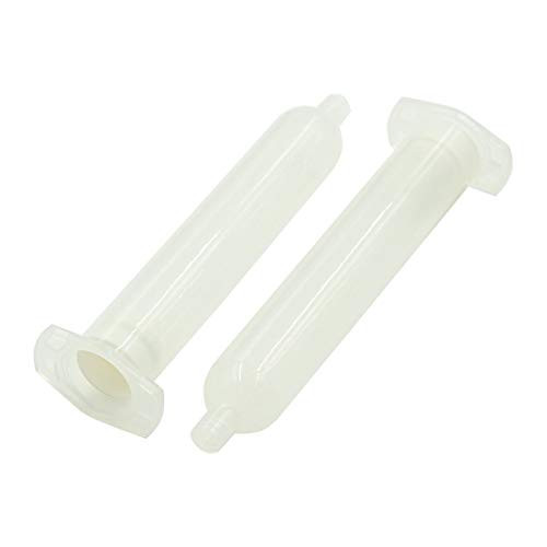 Mecion 4 Pcs Liquid Syringe Dispenser 50cc Machine Dispensing Plastic Syringes Barrel Adhesive Syringes