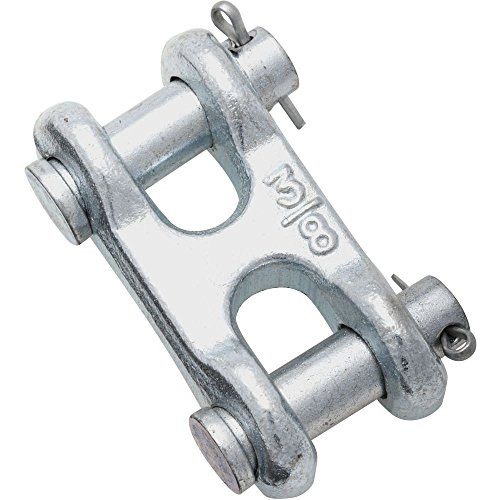 National Hardware N240-887 3248BC Double Clevis Link in Zinc plated