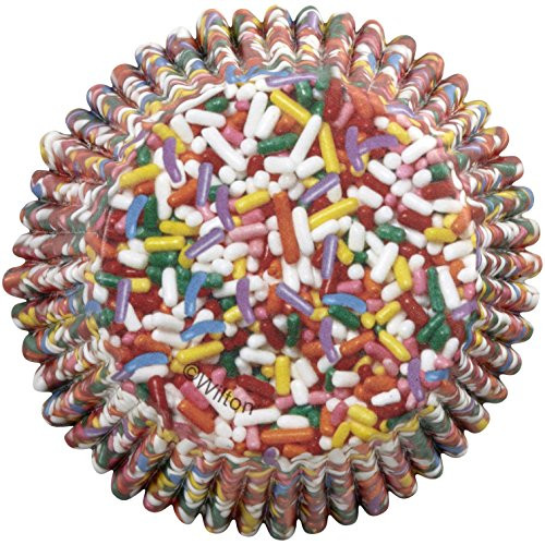Wilton Standard Baking Cups, 36-Count, Jimmies Color