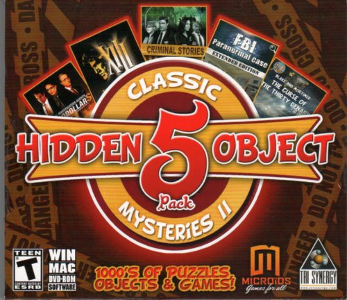 Hidden Object 5 Pack CLASSIC MYSTERIES II: Criminal Stories: Presumed Partners + XIII: Lost Identity + Blake & Mortimer + CIA: P Hidden Object 5 Pack CLASSIC MYSTERIES II: Criminal Stories: Presumed Partners + XIII: Lost Identity + Blake & Mortimer + CIA: P
