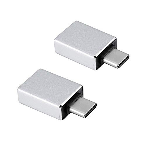 USB C to USB Adapter 2 Pack Thunderbolt 3 to USB 3_0 Adapter Compatible with MacBook Pro 2019 and Before MacBook Air 2020 Dell XPS and More Type C Devices Space Grey