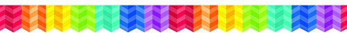 Creative Teaching Press Borders Herringbone Border Ctp Rainbow 01871