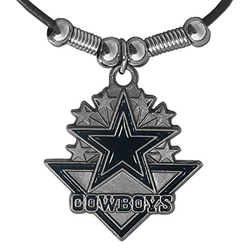NFL Siskiyou Sports Fan Shop Dallas Cowboys Classic Cord Necklace 28 inch Team Color NFL Siskiyou Sports Fan Shop Dallas Cowboys Classic Cord Necklace 28 inch Team Color
