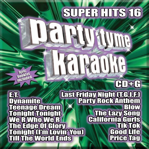 Party Tyme Karaoke - Super Hits 16 16-song CDG