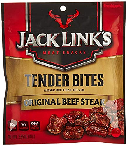 Jack Links Meat Snacks Tender Bites Original Beef Bites - 1 Oz_ - 3 PACK