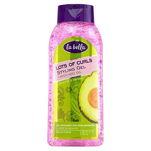 La Bella Lots Of Curls Styling Gel  Avocado Oil 22oz