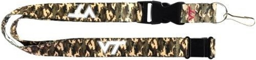NCAA CCPLN37156 Virginia Tech Hokies Logo Lanyard Camo