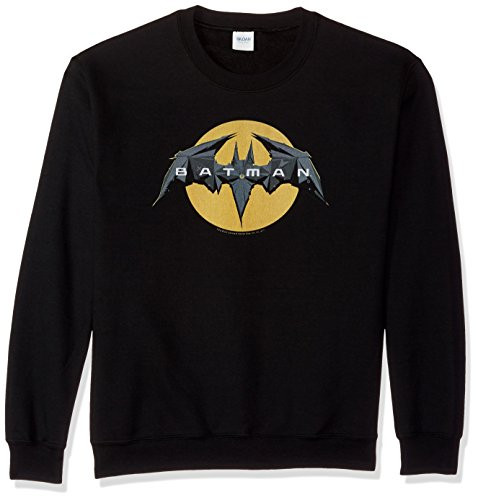 Trevco Mens Batman Unlimited Sweatshirt Tech Black Small