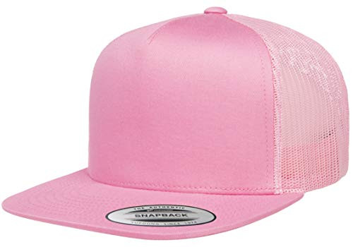 Yupoong Mens YP Classic Trucker Cap OSFA Pink