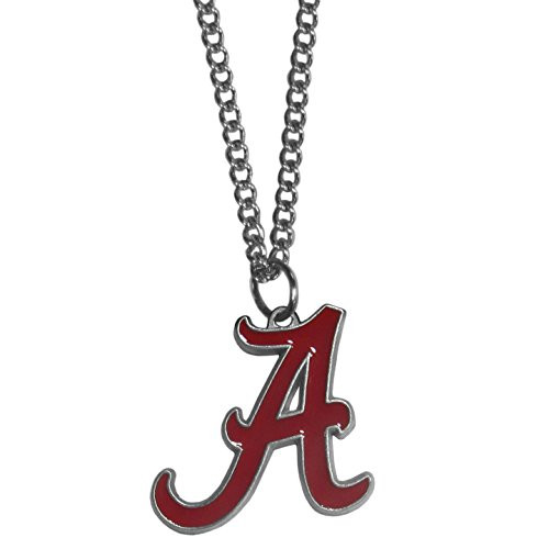 NCAA Siskiyou Sports Fan Shop Alabama Crimson Tide Chain Necklace 22 inch Team Color NCAA Siskiyou Sports Fan Shop Alabama Crimson Tide Chain Necklace 22 inch Team Color