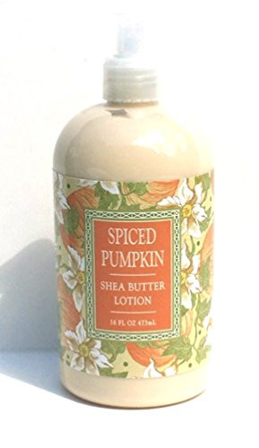 Greenwich Bay Spiced Pumpkin Hand and Body Lotion with Shea Butter Pumpkin Oil Clove Oil and Cocoa Butter 16oz