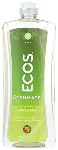 Earth Friendly Products ECOS Dishmate Dishwashing Liquid Natural Pear 25 oz