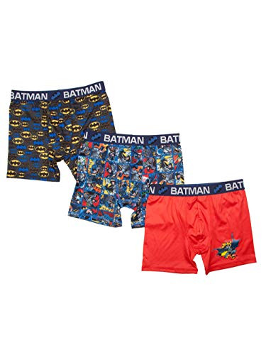 DC Comics Batman Action Underwear 3 Pack Boxer Briefs - Small