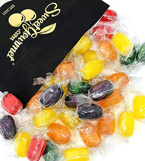 SweetGourmet Assorted Fruit Barrels Wrapped Bulk Hard Candy 2 pounds SweetGourmet Assorted Fruit Barrels Wrapped Bulk Hard Candy 2 pounds