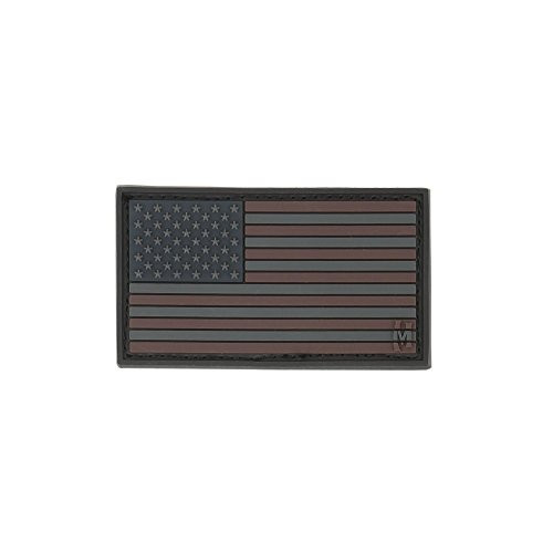 Maxpedition Gear Small USA Flag Patch Stealth 2 x 1-Inch