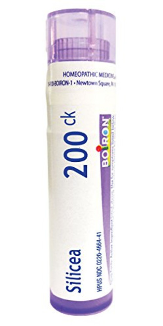 Boiron Silicea 200CK 80 Pellets Homeopathic Medicine for Fatigue Boiron Silicea 200CK 80 Pellets Homeopathic Medicine for Fatigue