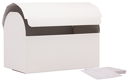 Weddingstar Cardboard Chest Wishing Well, White