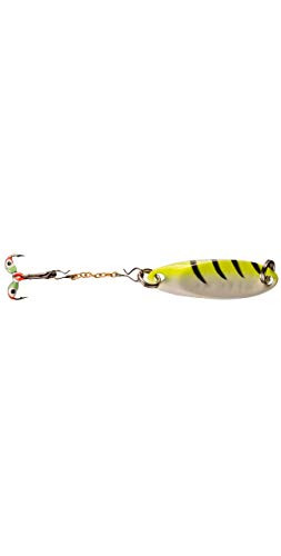 Acme Tackle Kastmaster D Chain 112Oz Chartreuse Tiger Glow