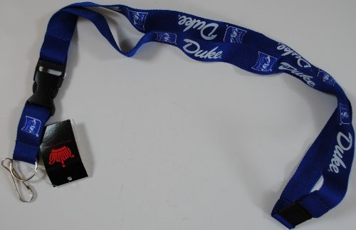 NCAA Duke Blue Devils Team Color Lanyard 22-inches Blue NCAA Duke Blue Devils Team Color Lanyard 22-inches Blue