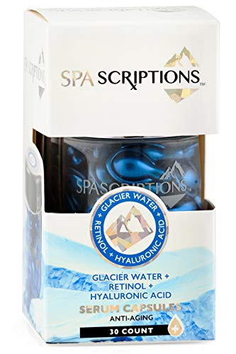 Glacier Water  Retinol   Hyaluronic Acid Serum Capsules - 30ct