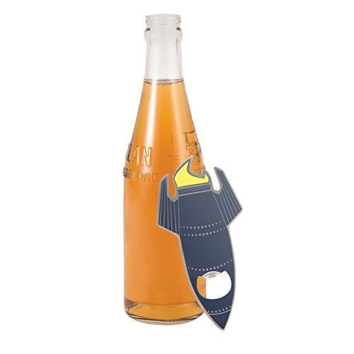 Rocket Ship Bottle Opener - Metal Space Barware by Wink