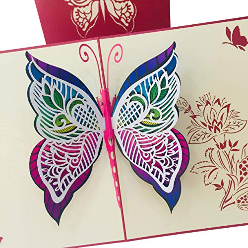 Butterfly Pop Up Birthday Card by DEVINE Popup Cards Happy Anniversary Card for Husband Wife 3D Birthday Card for Kids Mom Pop Up Birthday Cards for Women 3D Cards Pop Up Cards Love Gifts
Butterfly Pop Up Birthday Card by DEVINE Popup Cards Happy Anniversary Card for Husband Wife 3D Birthday Card for Kids Mom Pop Up Birthday Cards for Women 3D Cards Pop Up Cards Love Gifts