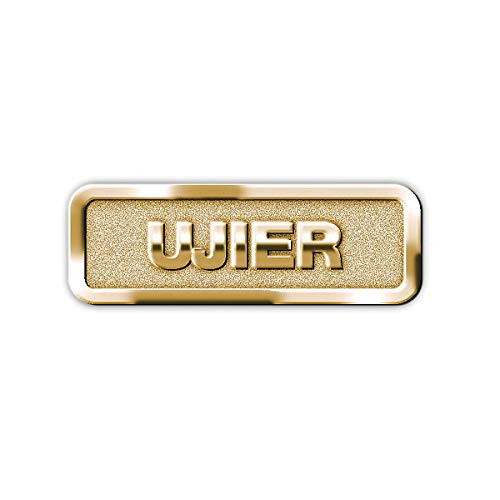 B   H Publishing Group 466116 Span Badge Usher Magnetic Brass