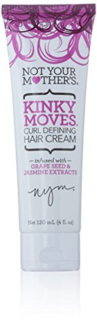 Not Your Mothers Kinky Moves Hair Cream 4 Ounce (Curl Define) (118ml) Not Your Mothers Kinky Moves Hair Cream 4 Ounce (Curl Define) (118ml)