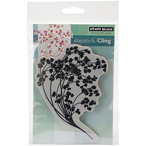 Penny Black Gentle Breeze Cling Rubber Stamp Sheet, 5 x 7.5