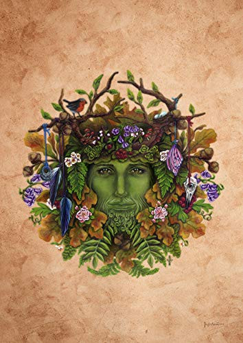 Toland Home Garden 1112356 Greenman 12_5 x 18 Inch Decorative Garden Flag 12_5 x 18