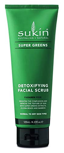 Sukin Organics Super Greens Detoxifying Facial Scrub 4_23 FL_ Oz_